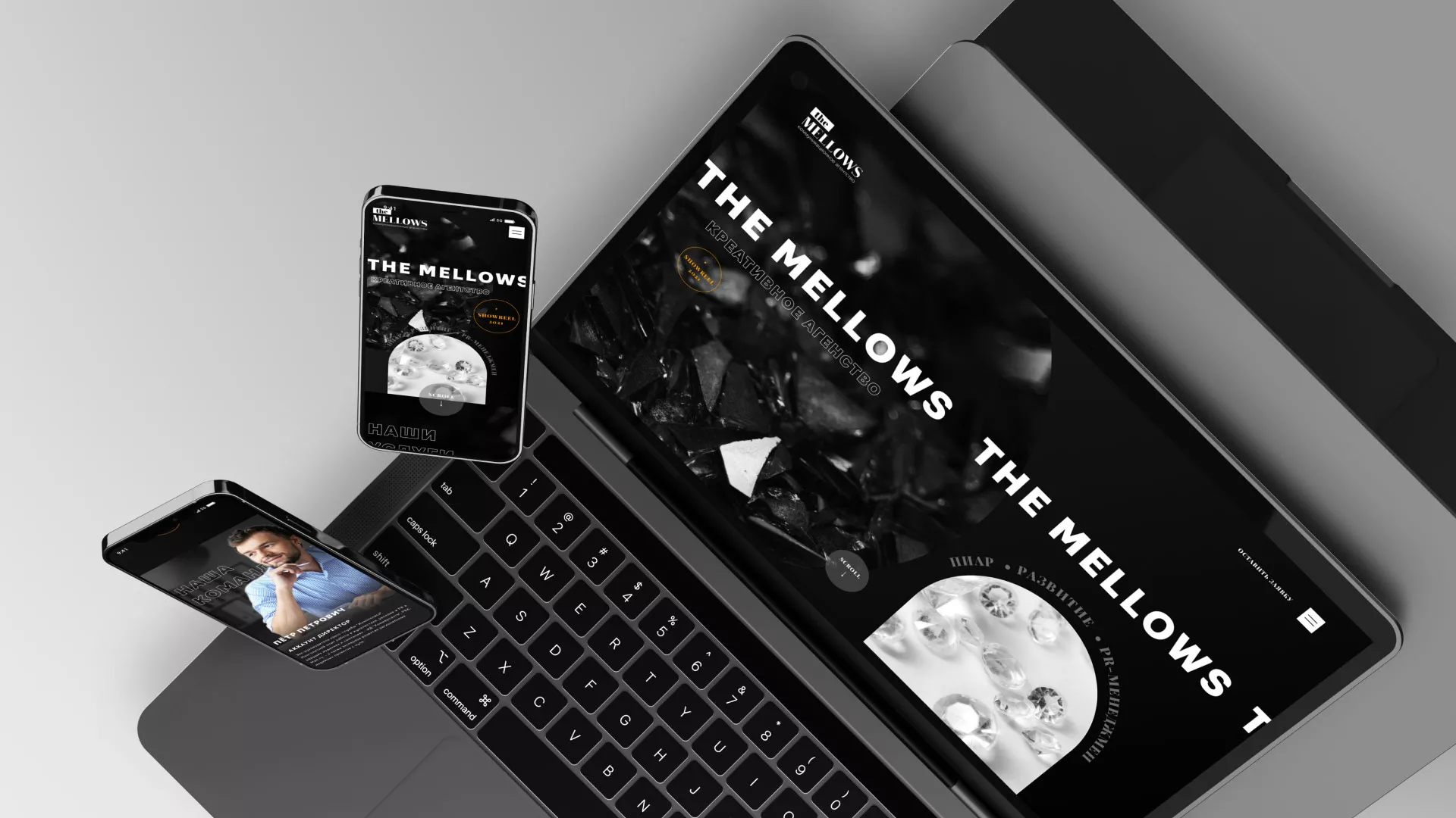 Разработка сайта креативного агентства «The Mellows» в Котласе